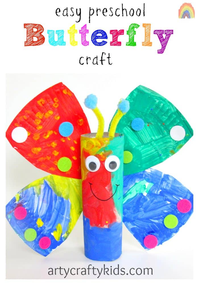 butterfly craft for kindergarten