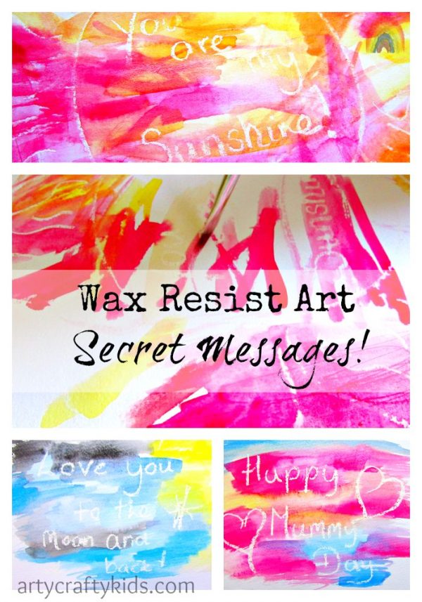 Wax Resist Art