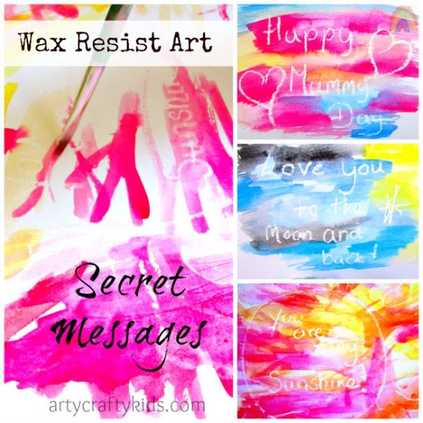 Wax Resist Art