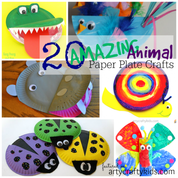 20 Amazing Animal Paper Plate Crafts