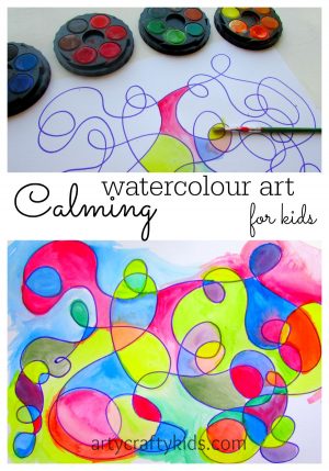 Calming Watercolour Art