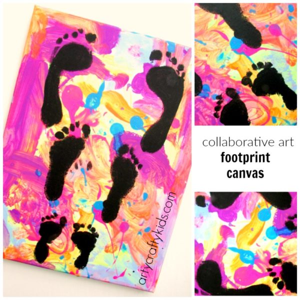 footprint art