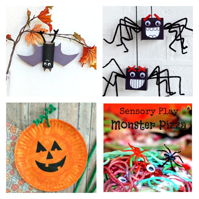 easy halloween crafts kindergarten
