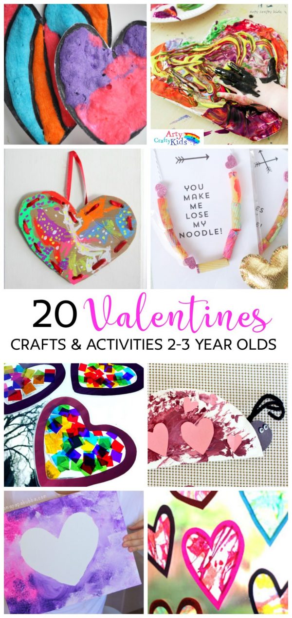 20 Valentines Preschool Crafts & Activities - Arty Crafty Kids