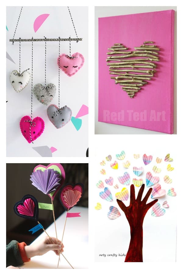 75+ Creative Valentine Crafts for Kids