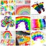 20 Rainbow Kids Art Projects - Arty Crafty Kids