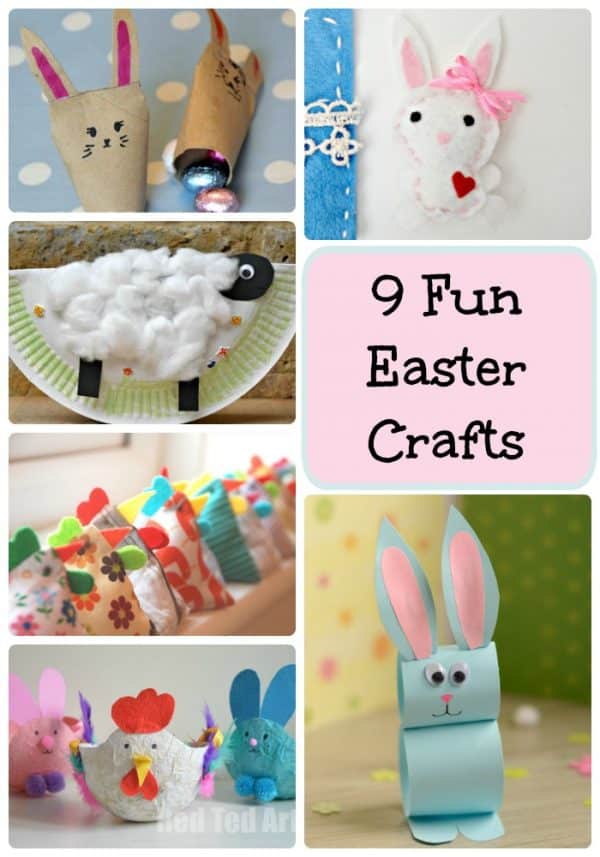 9 Fun Easter Crafts - Arty Crafty Kids