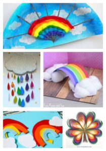 22 Rainbow Kids Crafts - Arty Crafty Kids