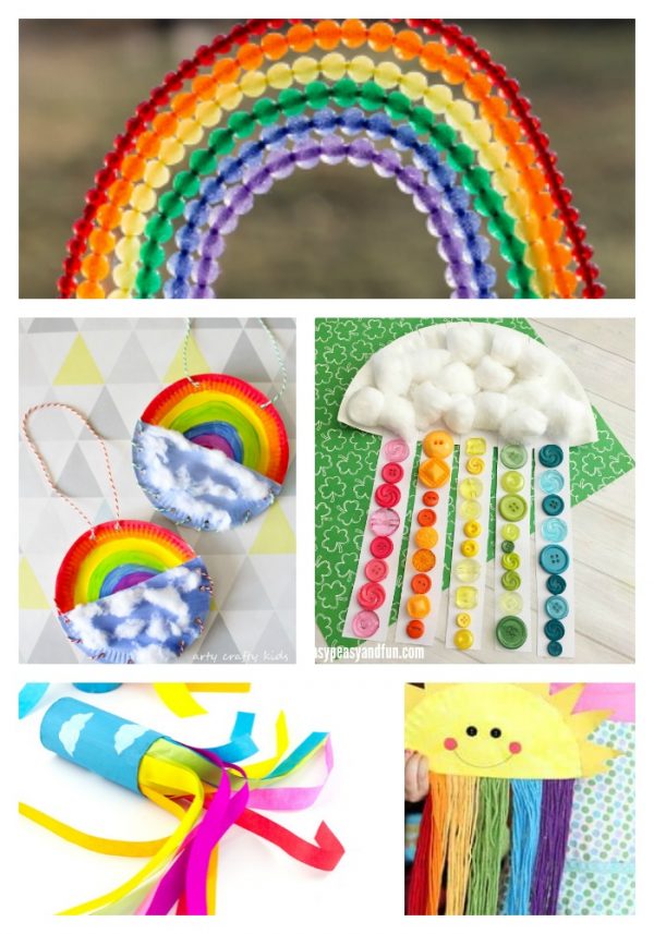 22 Rainbow Kids Crafts - Arty Crafty Kids