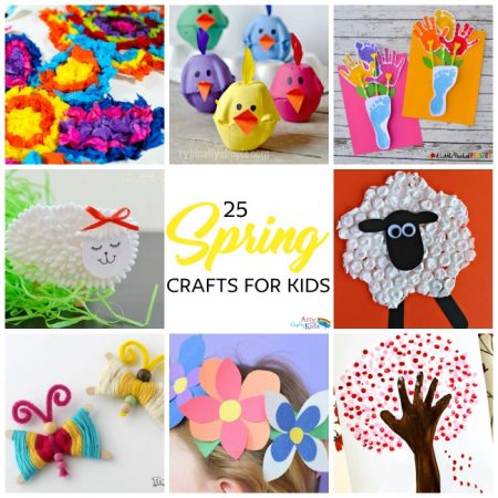 10 Simple Spring Crafts For Kids I Let's Roam