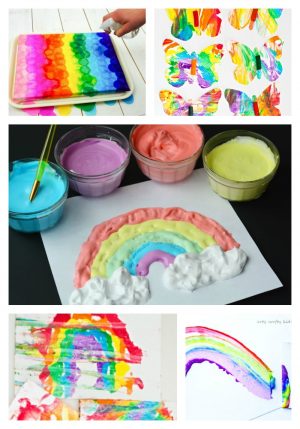 20 Rainbow Kids Art Projects - Arty Crafty Kids