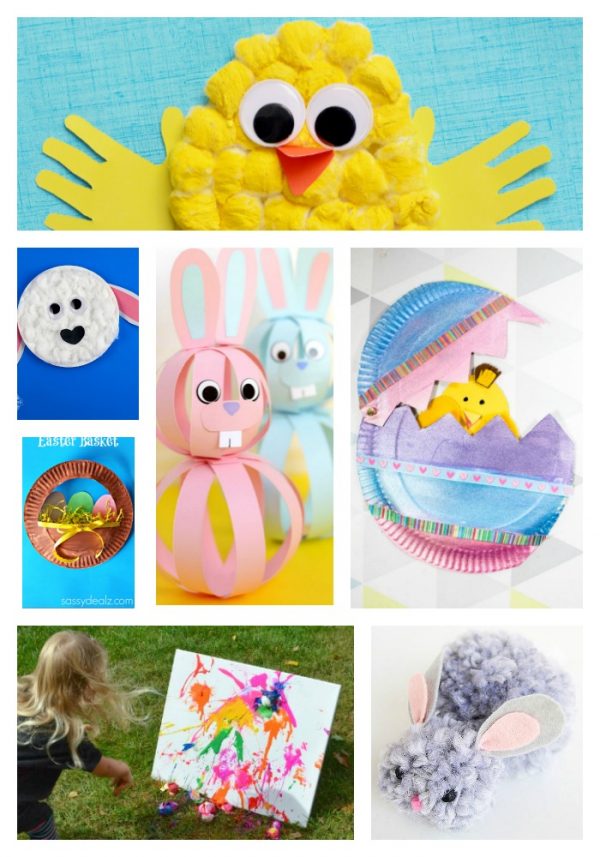 25 Super Cute Easter Crafts - Arty Crafty Kids