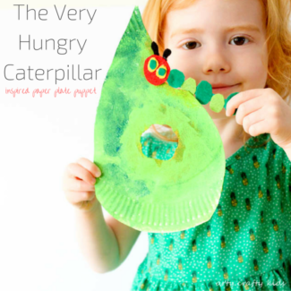 The Very Hungry Caterpillar Craft - Arty Crafty Kids