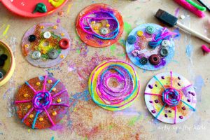 Easy CD Snail Craft - Arty Crafty Kids