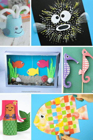 Under the Sea Crafts for Kids - Arty Crafty Kids