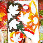 Autumn Leaf Painting