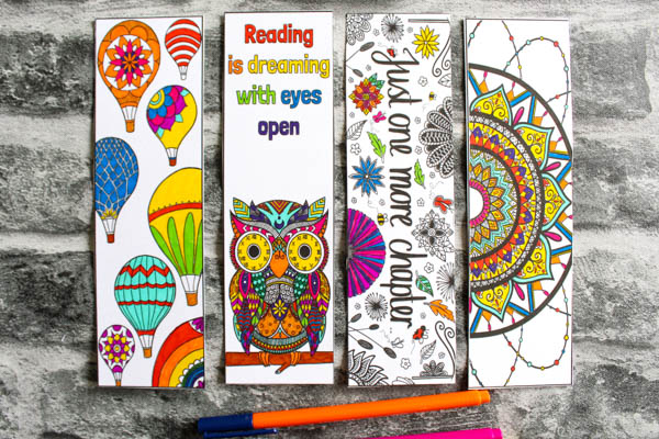 Download Beautiful Coloring Bookmarks Arty Crafty Kids
