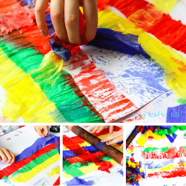 Arty Crafty KidsArt | Bleeding Crepe Paper Art | An easy art project ...