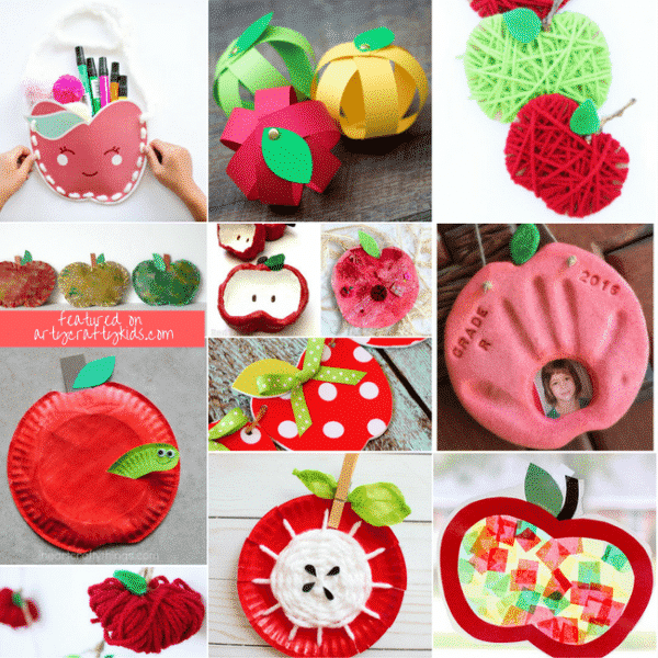 Adorable Apple Crafts for Kids - Arty Crafty Kids