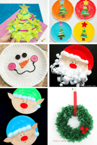 Fabulous Paper Plate Christmas Crafts 