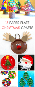 Fabulous Paper Plate Christmas Crafts | Arty Crafty Kids