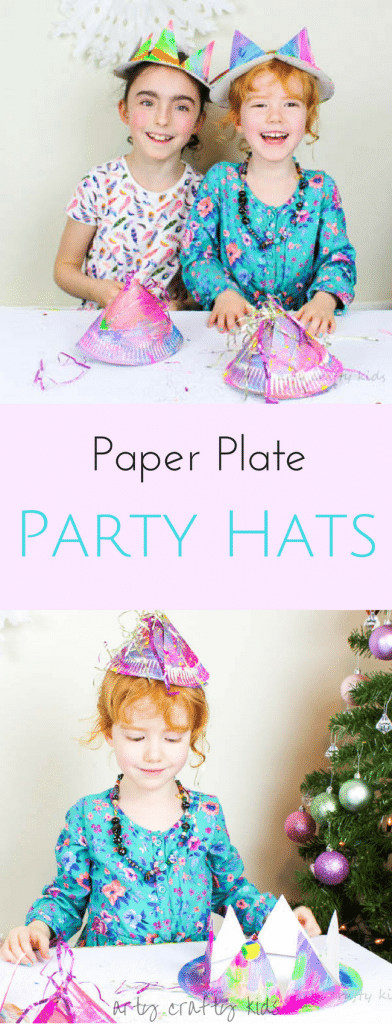 Paper Plate Party Hats - ARTBAR