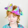 Easy Paper Plate Party Hats