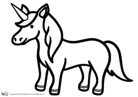 6300 Unicorn Silhouette Coloring Pages , Free HD Download