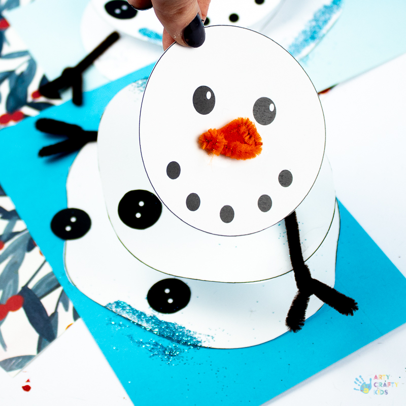 Let's Draw a Melting Snowman! 
