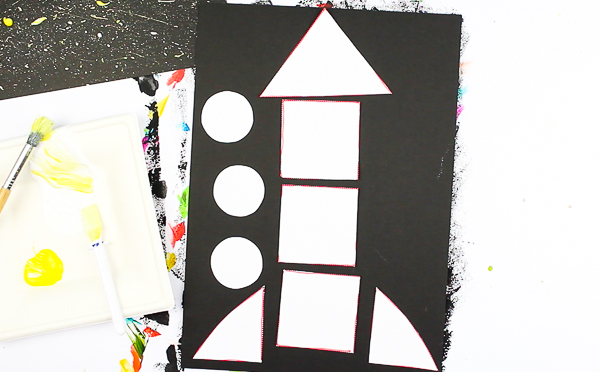 Printable Rocket Ship for Kids - Arty Crafty Kids