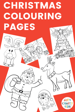 Children's Christmas Colouring Pages - Arty Crafty Kids