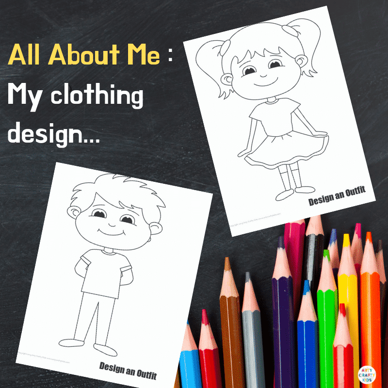 What I Like to Wear - Arty Crafty Kids