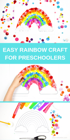 Paper Rainbow Craft for Preschoolers - Arty Crafty Kids