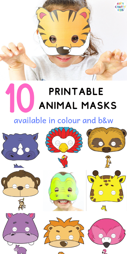 Paw Patrol 50+ Printable Animal Masks To Color - Best 16+ Printable Animal Masks To Color For Kids