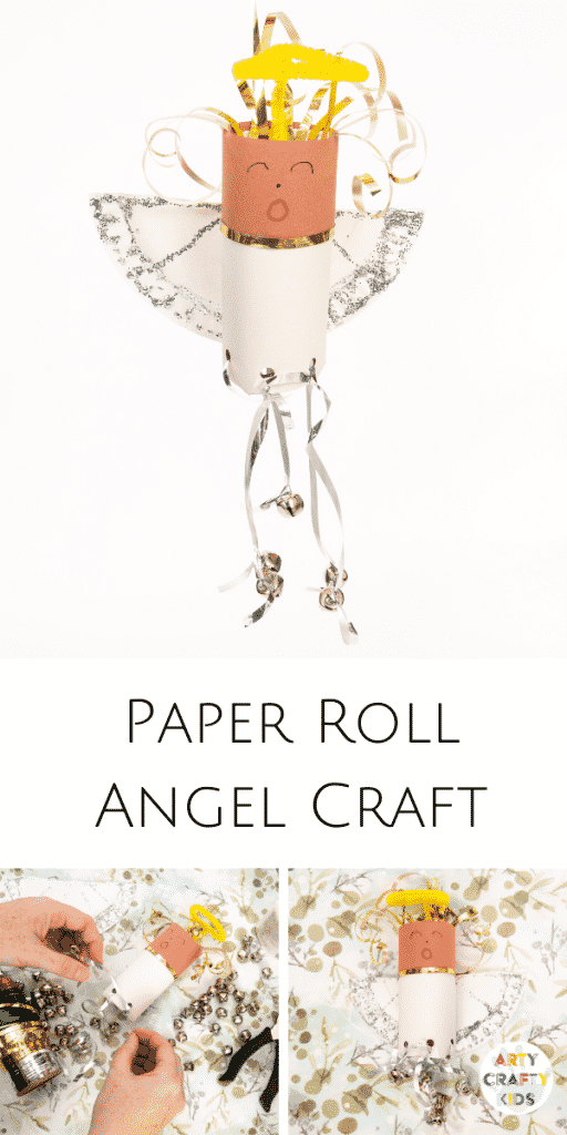 Easy Toilet Paper Roll Angel {Christmas Craft