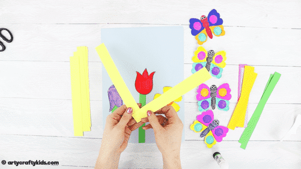 Bobble Butterfly Craft - Arty Crafty Kids