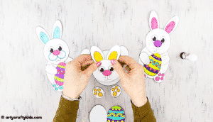 Easter Bunny Card for Kids - Arty Crafty Kids