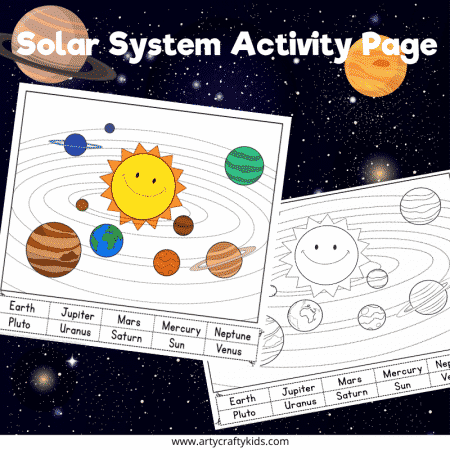 Space Archives - Arty Crafty Kids