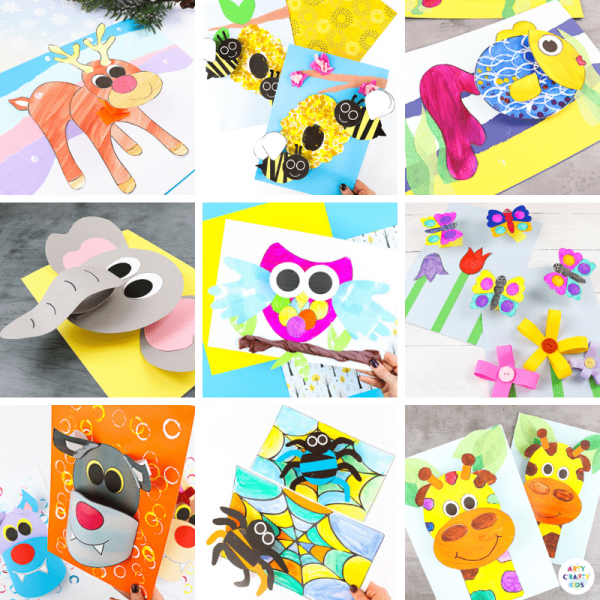 25+ 3D Paper Crafts for Kids - Arty Crafty Kids