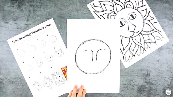 A Step-By-Step Guide On Drawing A Lion For Kids