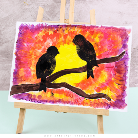 easy colorful paintings