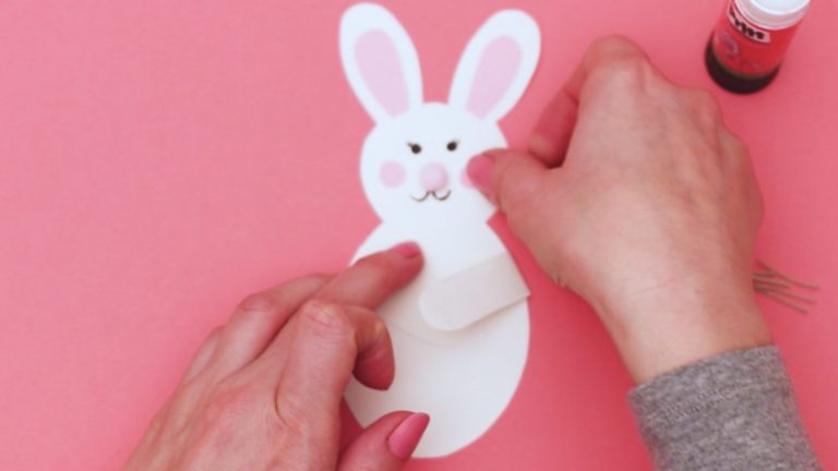 Easter Bunny Treat Craft - Arty Crafty Kids