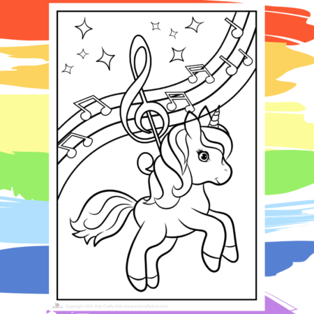 my little pony unicorn coloring page