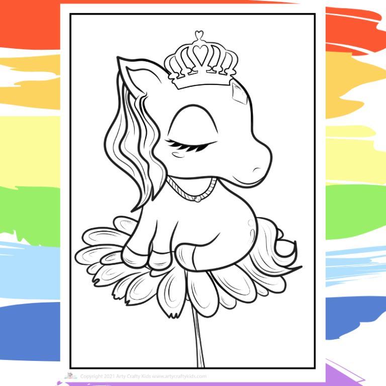 cute unicorn coloring pages printable unicorn coloring book arty