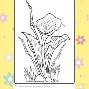 Flower Coloring Pages - 30 Flower Coloring Sheets - Arty Crafty Kids