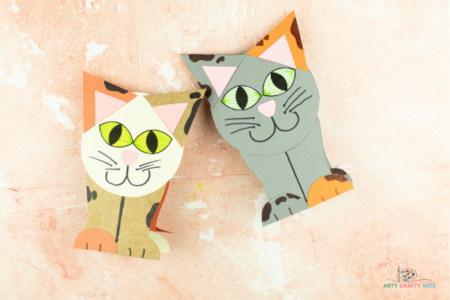 Slinky Cat Craft - Arty Crafty Kids