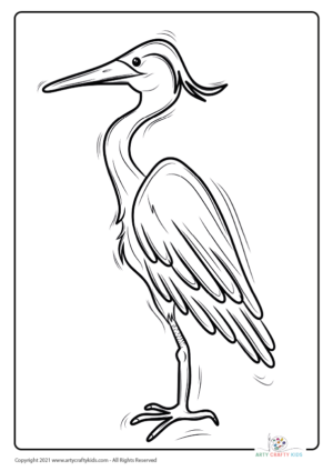 Bird Coloring Pages - 30 Bird Coloring Sheets - Arty Crafty Kids