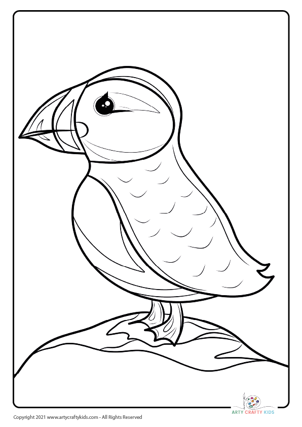 Scarlet Macaw Coloring Page with Fun Fact {FREE Printable Download
