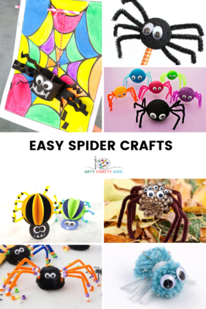 Easy Spider Crafts for Kids to Make - Arty Crafty Kids