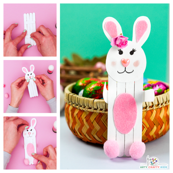 3D Printable Bunny Craft - Arty Crafty Kids